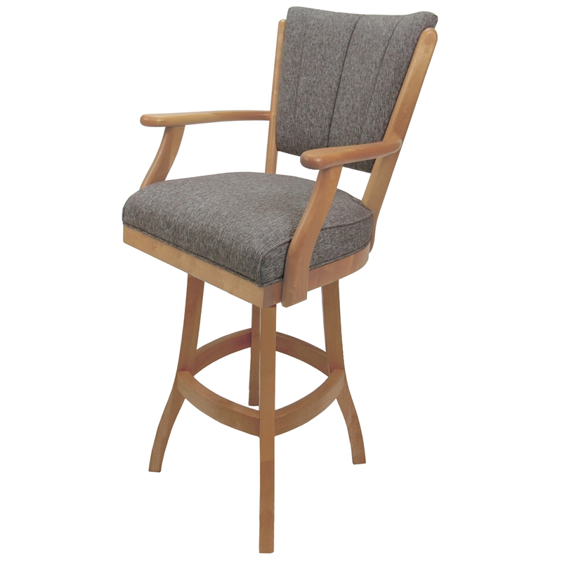 Classic Counter Solid Wood Bar Stool 26