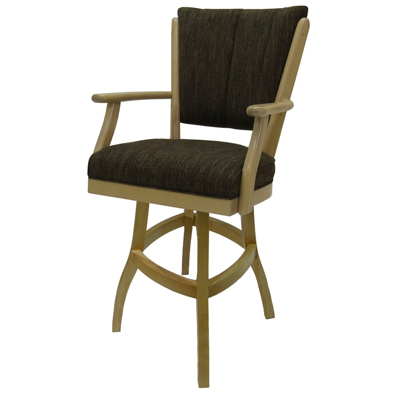 Classic Counter Solid Wood Bar Stool 26
