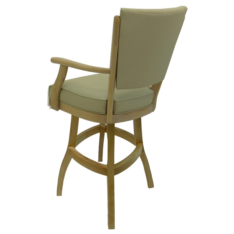 Classic Counter Solid Wood Bar Stool 26