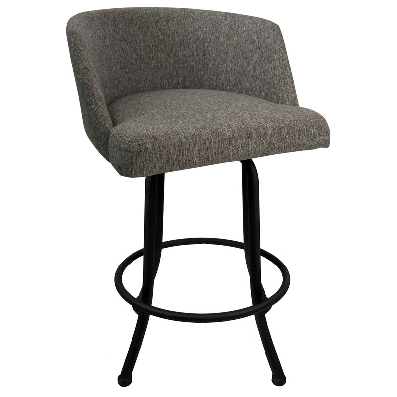 Extra Tall Swivel Metal Bar Stool 34