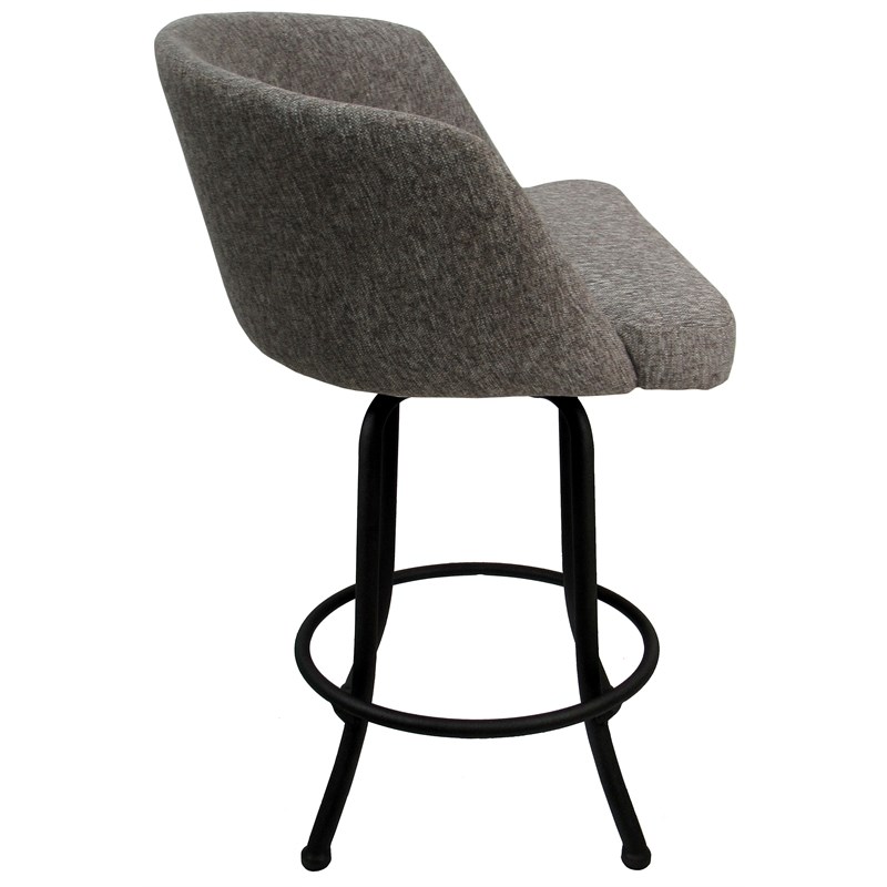 Extra Tall Swivel Metal Bar Stool 34