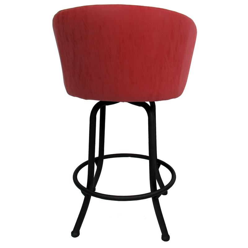 Extra Tall Swivel Metal Bar Stool 34
