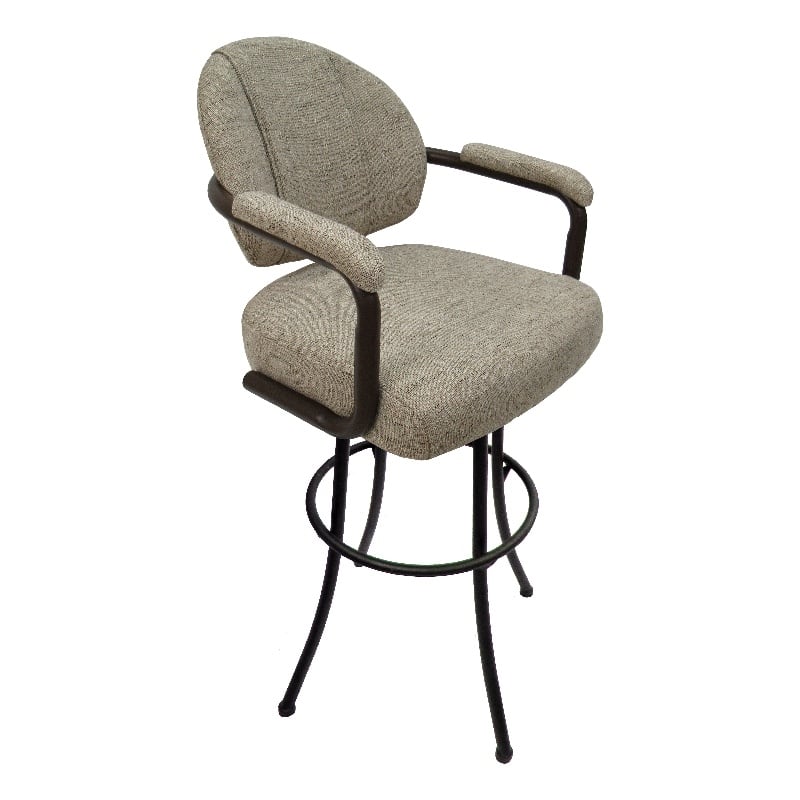 Swivel Counter Metal Bar Stool 26