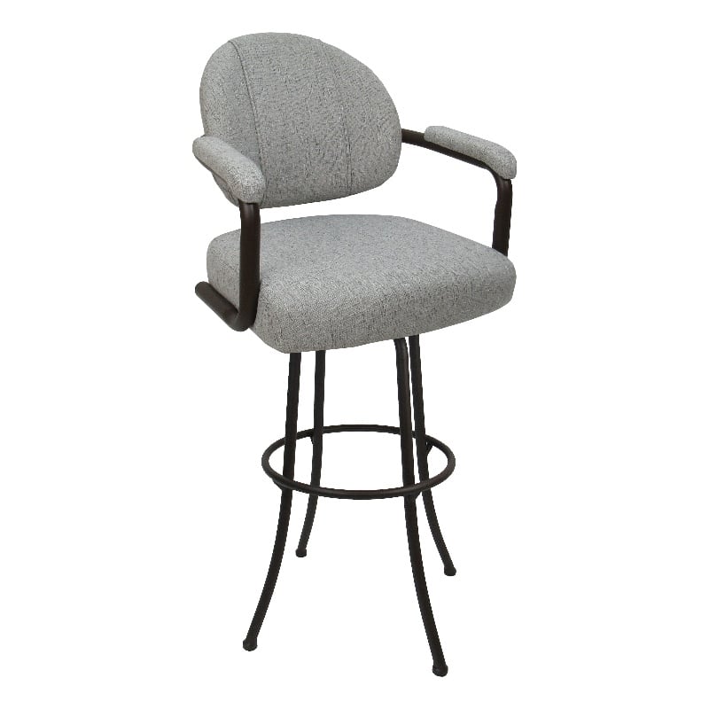 Swivel Counter Metal Bar Stool 26