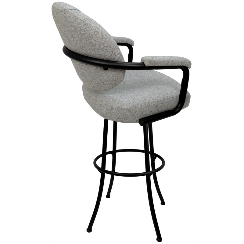 Swivel Extra Tall Metal Bar Stool 34