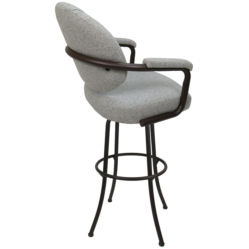 Swivel Extra Tall Metal Bar Stool 34