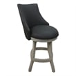 Swivel Wood Bar Stool Counter 26