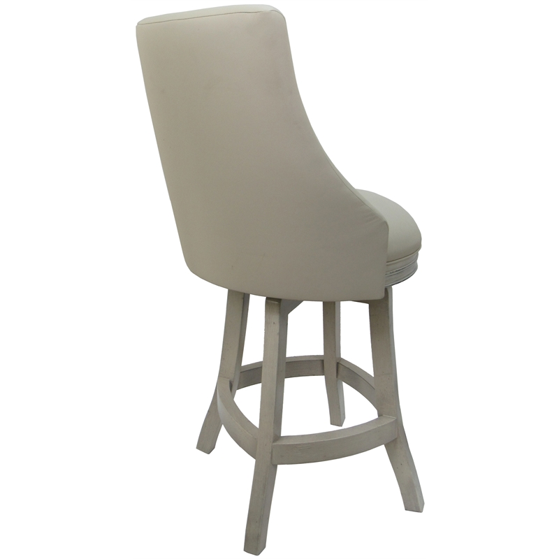 Swivel Wood Bar Stool Counter 26