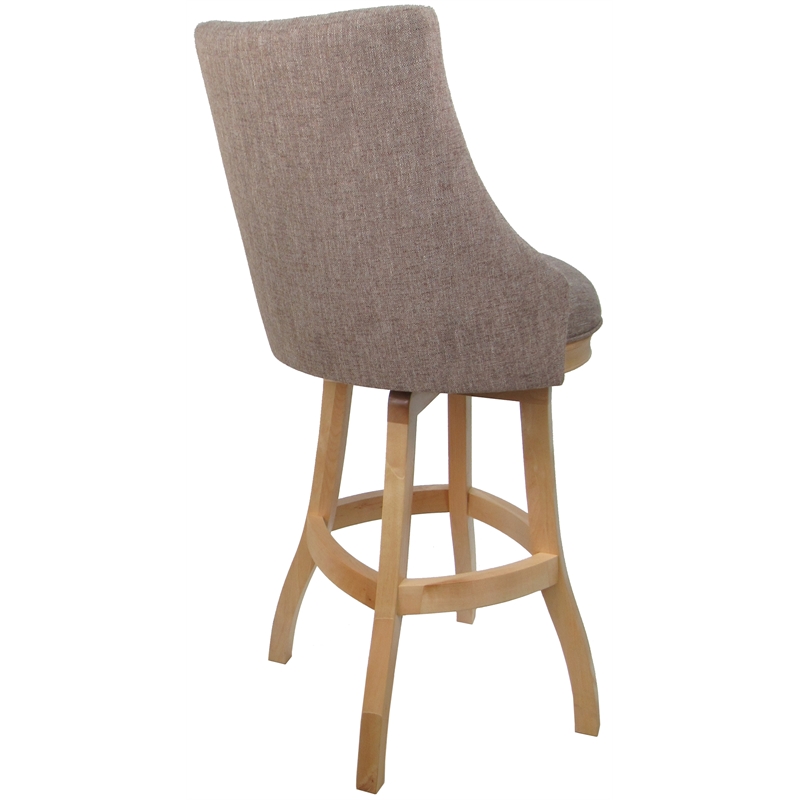 Swivel Wood Bar Stool Counter 26