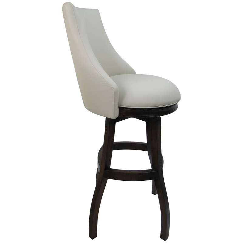Swivel Wood Bar Stool 30