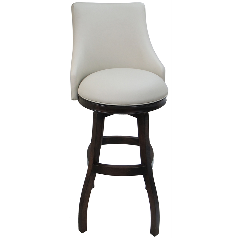 Swivel Wood Bar Stool 30