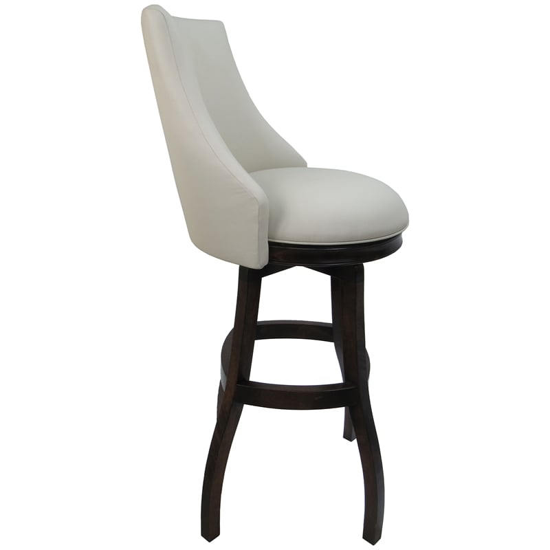 Swivel Wood Bar Stool 30