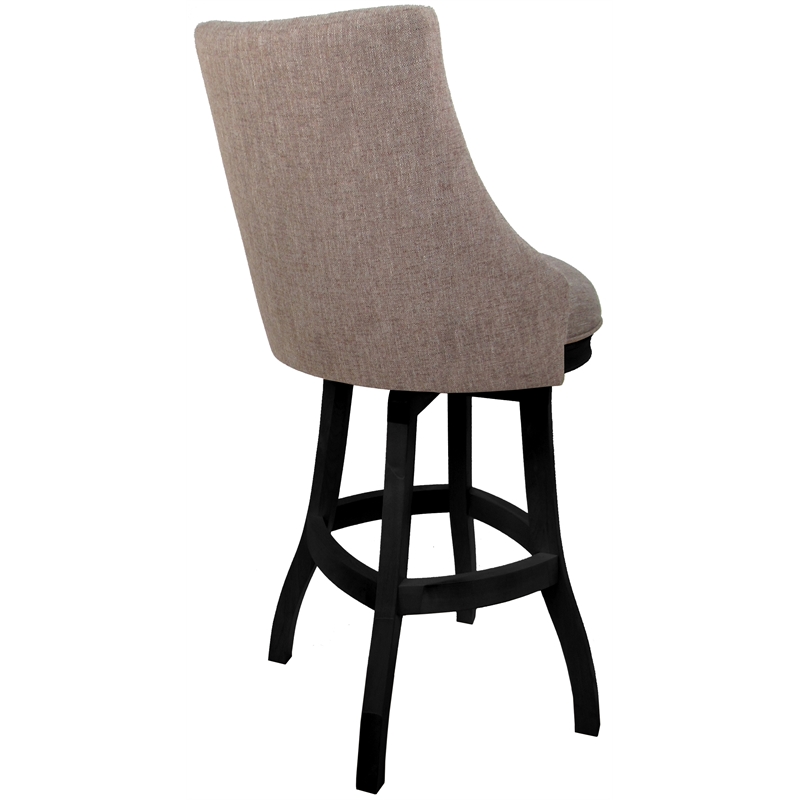 Swivel Wood Bar Stool 30