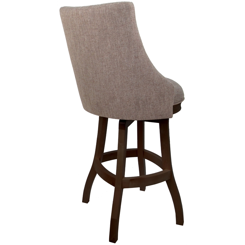 Swivel Wood Bar Stool 30