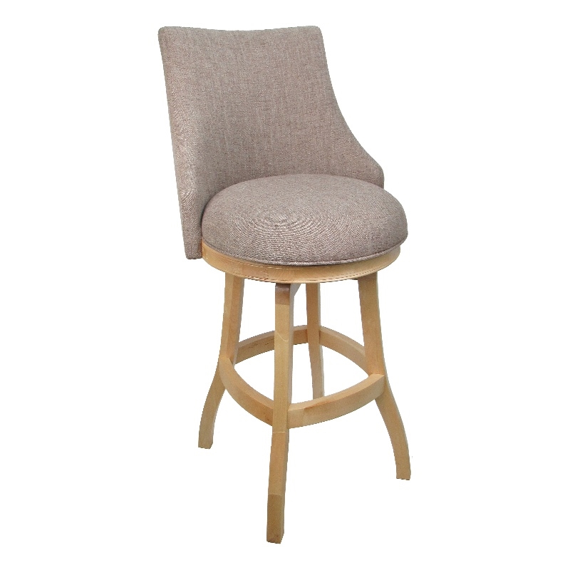 Swivel Wood Bar Stool 30