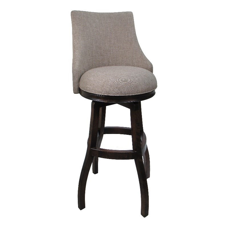 Swivel Wood Bar Stool 30