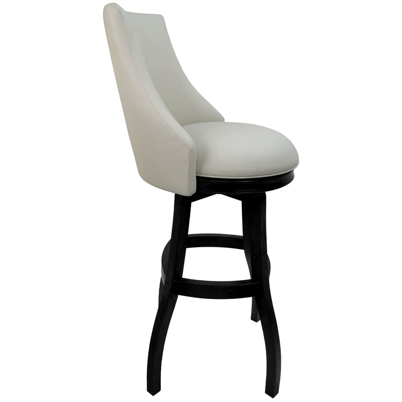 Swivel Wood Bar Stool Extra Tall 34