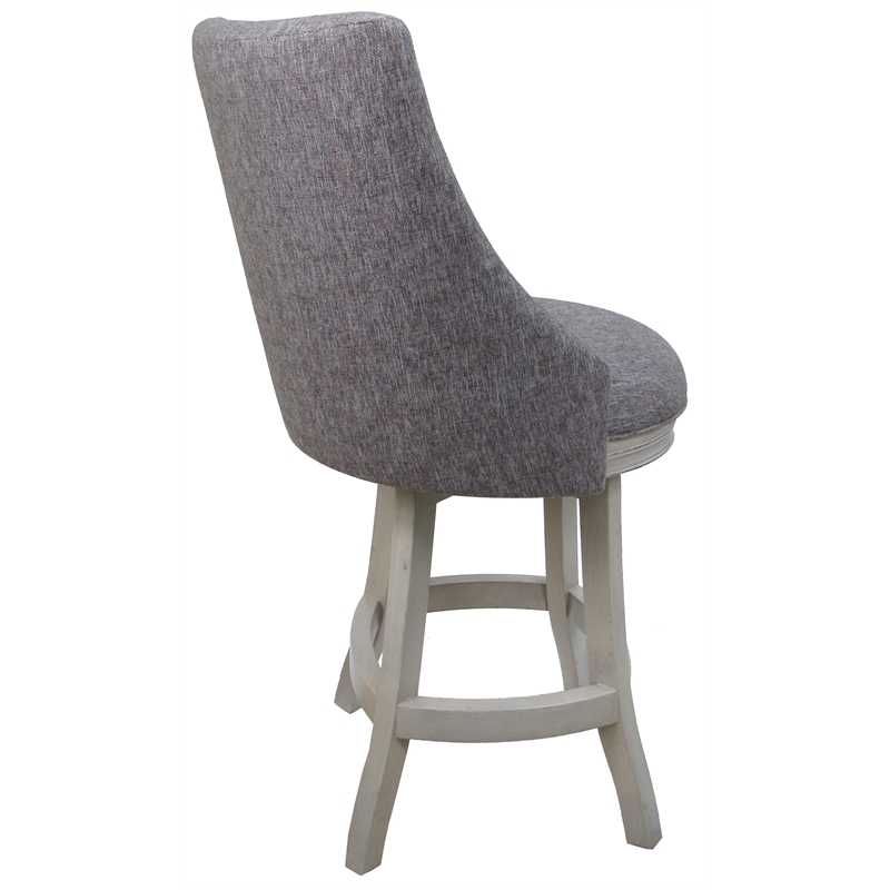Swivel Wood Bar Stool Extra Tall 34