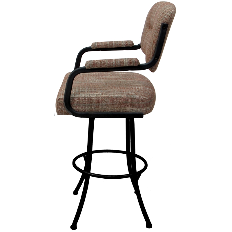 Swivel Counter Metal Bar Stool 26