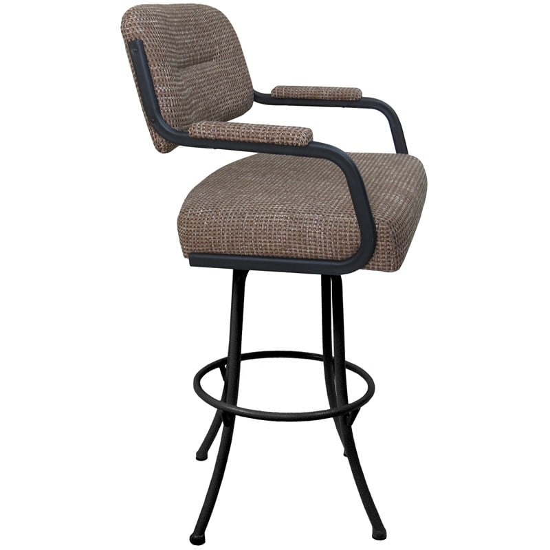 Swivel Counter Metal Bar Stool 26