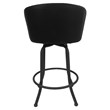 Swivel Counter Metal Bar Stool 26