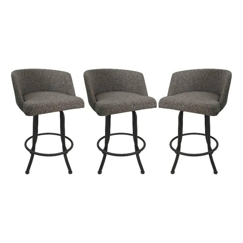 Swivel Counter Metal Bar Stool 26