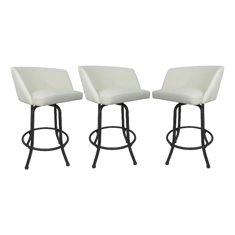 Swivel Counter Metal Bar Stool 26