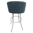 Swivel Counter Metal Bar Stool 26