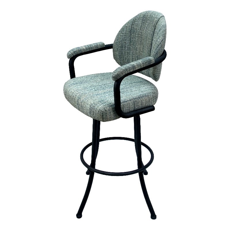 Swivel Counter Metal Bar Stool 26