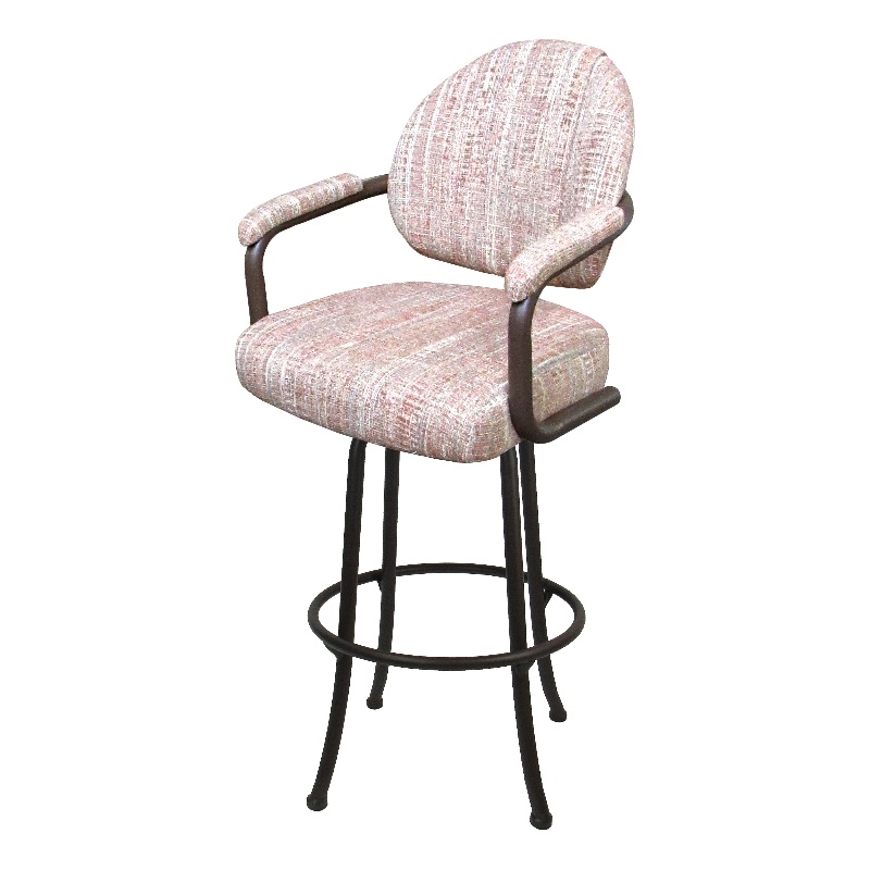 Swivel Counter Metal Bar Stool 26