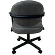 Swivel Metal Caster Dining Chair M-70 - Northwest Elk - Black