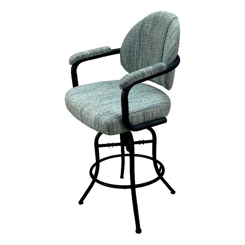 Swivel Tilt Metal Bar Stool 30