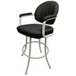 Crackle Glass Metal Pub Set - 30