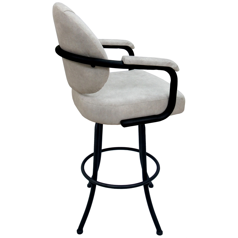 Swivel Counter Metal Bar Stool 26