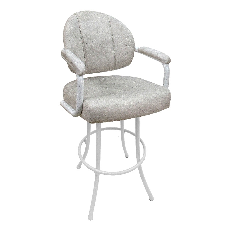 Swivel Counter Metal Bar Stool 26