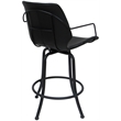 Swivel Counter Metal Bar Stool 26