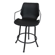 Swivel Counter Metal Bar Stool 26