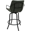 Swivel Counter Metal Bar Stool 26