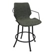 Swivel Counter Metal Bar Stool 26