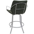 Swivel Counter Metal Bar Stool 26