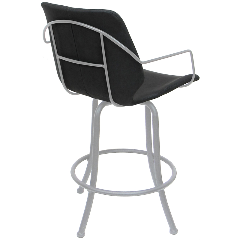 Swivel Extra Tall Metal Bar Stool 34