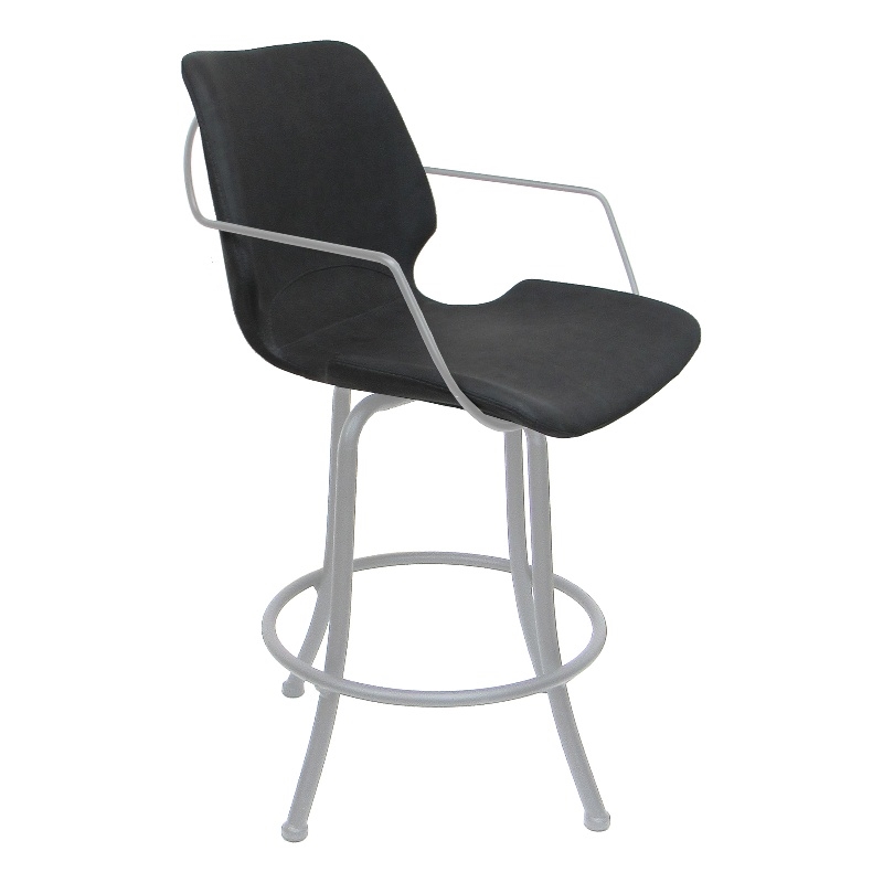 Swivel Extra Tall Metal Bar Stool 34