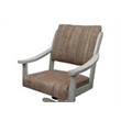 Casa Caster Solid Wood Dining Chair - Watusi Madder Red Fabric -  ET Wood
