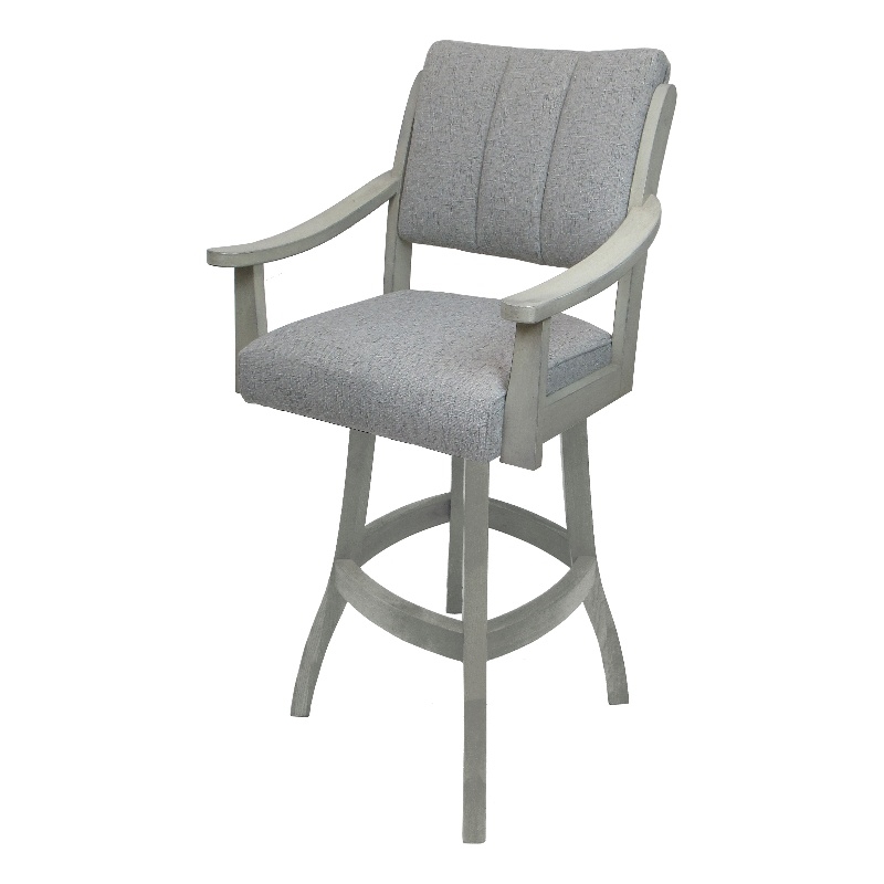Solid Swivel Wood Counter Stool Casa 26