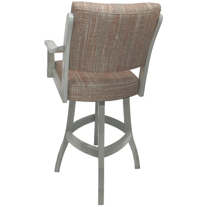Solid Swivel Wood Counter Stool Casa 26