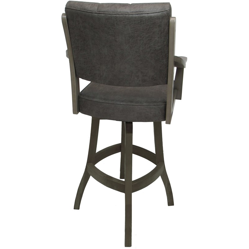 Extra Tall Solid Wood Stool Casa 34