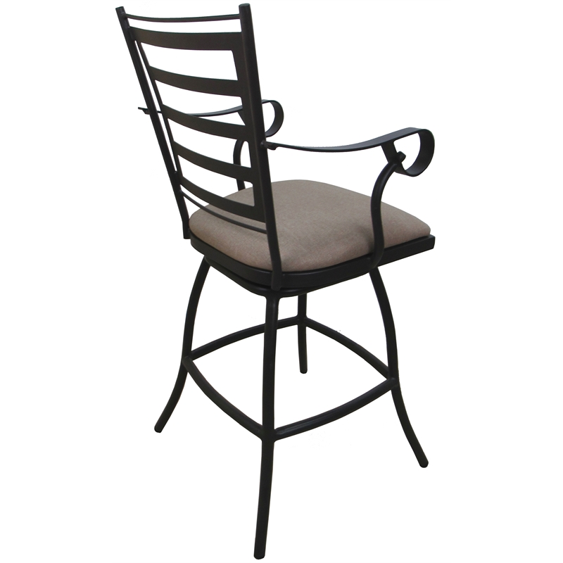 Jenna Outdoor/Indoor Extra Tall Bar Stool 35
