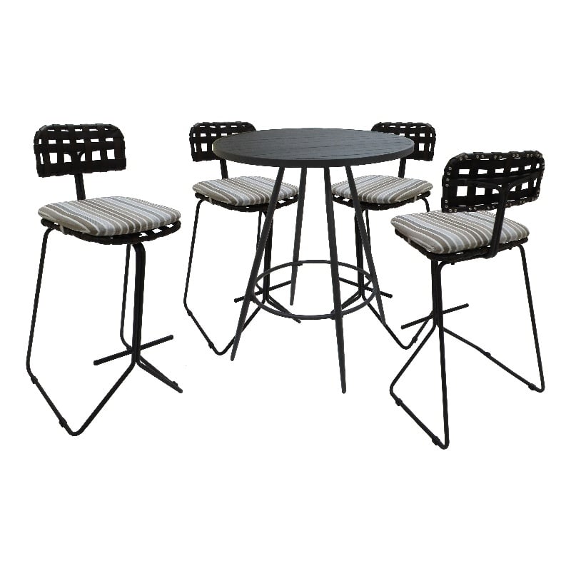 Outdoor/Indoor Metal Pub Set - Nikki 30