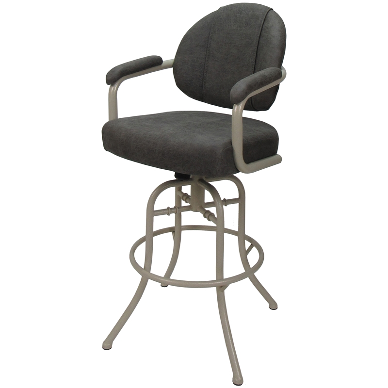 Swivel Tilt Metal Bar Stool 30