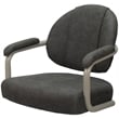 Swivel Counter Metal Bar Stool 26